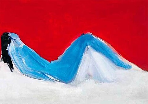 Nicolas de Staël, Nu couché bleu, 1955