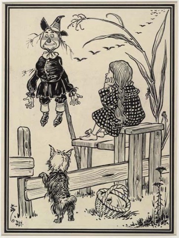 Dorothy und die Vogelscheuche — W. W. Denslow, 1900