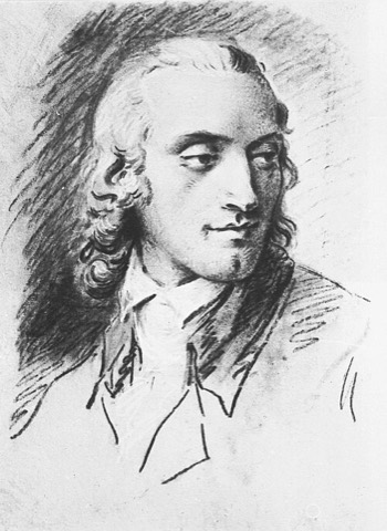 Friedrich Schiller im Jahr des „Tell“ — Zeichnung von Friedrich Georg Weitsch, 1804
