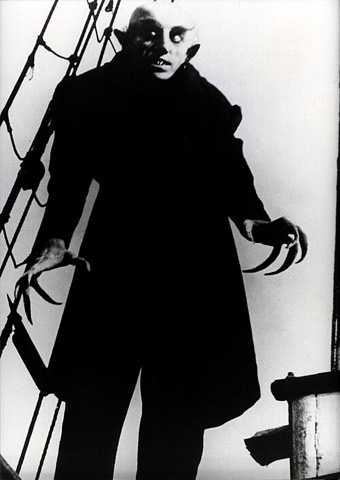 Orlok an Bord des Schiffes — Standfoto aus „Nosferatu“, 1922