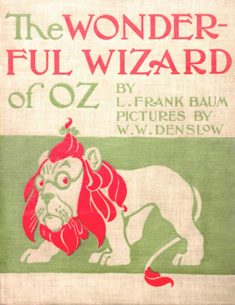 Einband der Erstausgabe, Chicago 1900 — W. W. Denslow