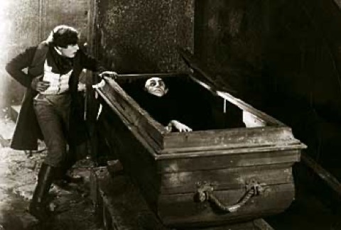 Szene aus „Nosferatu“, 1922