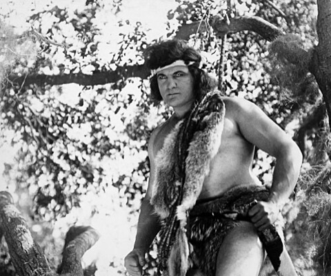 Elmo Lincoln als Tarzan, 1918