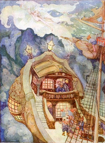 „She dreamed of the prince“ — Anne Anderson