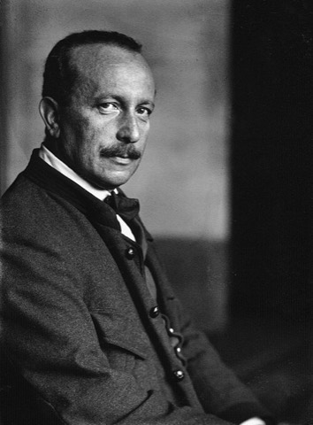 Felix Salten in Wien, um 1910 — Ferdinand Schmutzer
