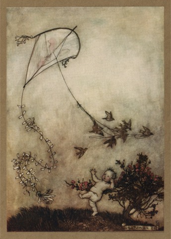 Peter und der Drachen — Arthur Rackham, 1906