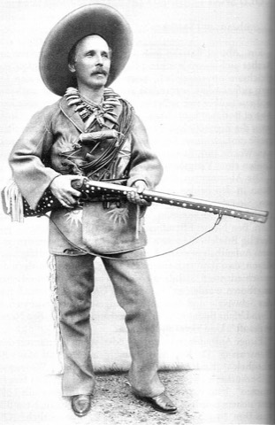 Karl May als Old Shatterhand — Foto Alois Schießer, 1896