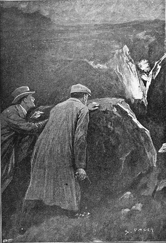 Nachts im Moor — Sidney Paget zu „The Hound of the Baskervilles“, 1901