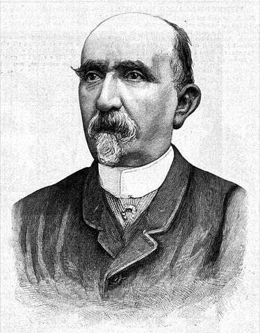 Carlo Collodi, eigentlich Carlo Lorenzini — Stich nach einer Fotografie, 1890
