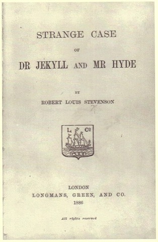 Titelblatt der Londoner Erstausgabe, 1886