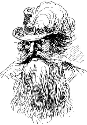Mangiafuoco, der Puppenspieler — Enrico Mazzanti, 1883