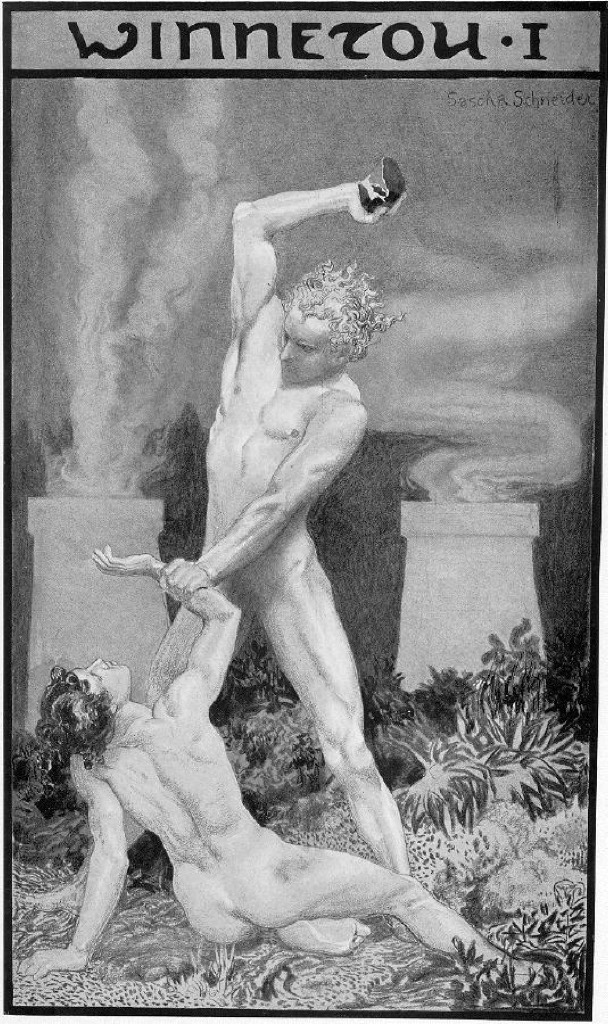 Titelbild zu „Winnetou I“ — Sascha Schneider, 1904