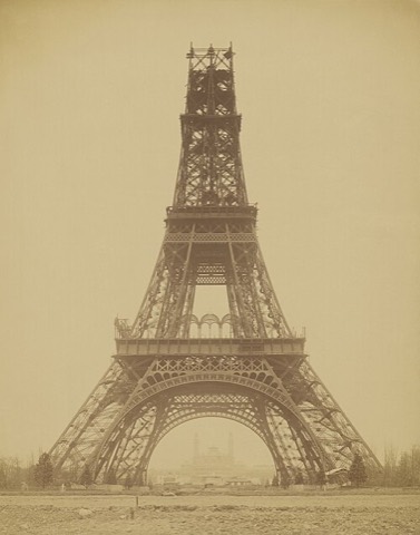 Der Turm im Bau — Louis-Émile Durandelle, 1888