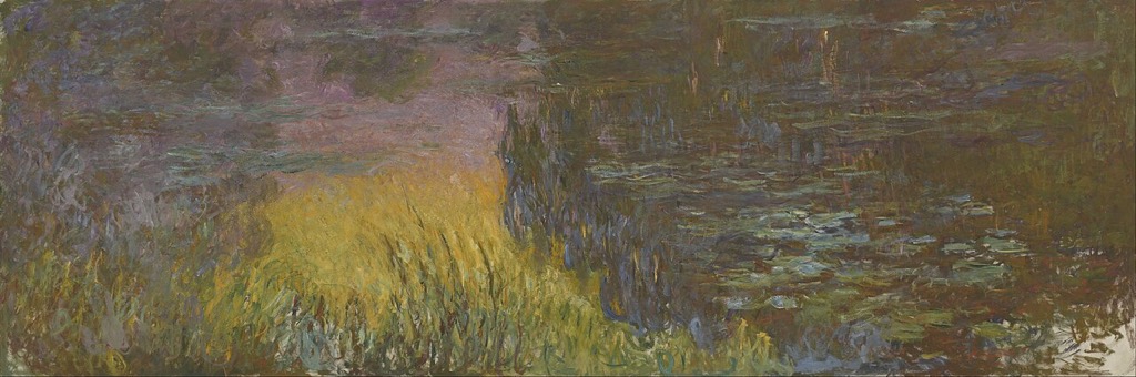 Claude Monet, Seerosen — Die untergehende Sonne