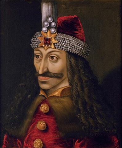 Vlad III., genannt Drăculea, Fürst der Walachei — Bildnis aus dem 16. Jahrhundert. Stoker nahm von ihm kaum mehr als den Namen