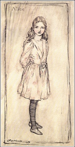 Alice — Arthur Rackham, 1907