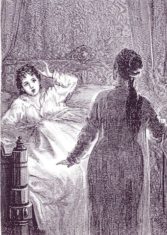 Aus „Carmilla“ von Sheridan Le Fanu, 1872, einem Vorbild für Dracula — David Henry Friston