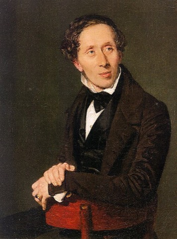 Hans Christian Andersen, gemalt von Christian Albrecht Jensen, 1836 — ein Jahr vor dem Märchen