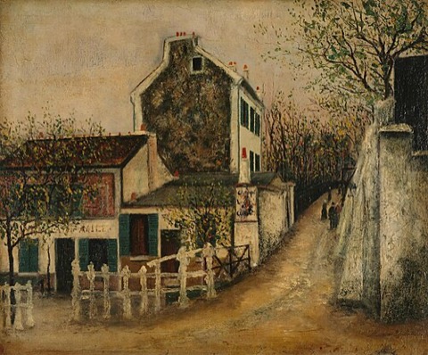 Maurice Utrillo, Le Lapin Agile, 1910