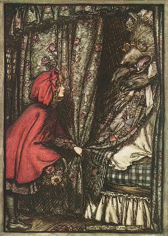 Rotkäppchen — Arthur Rackham