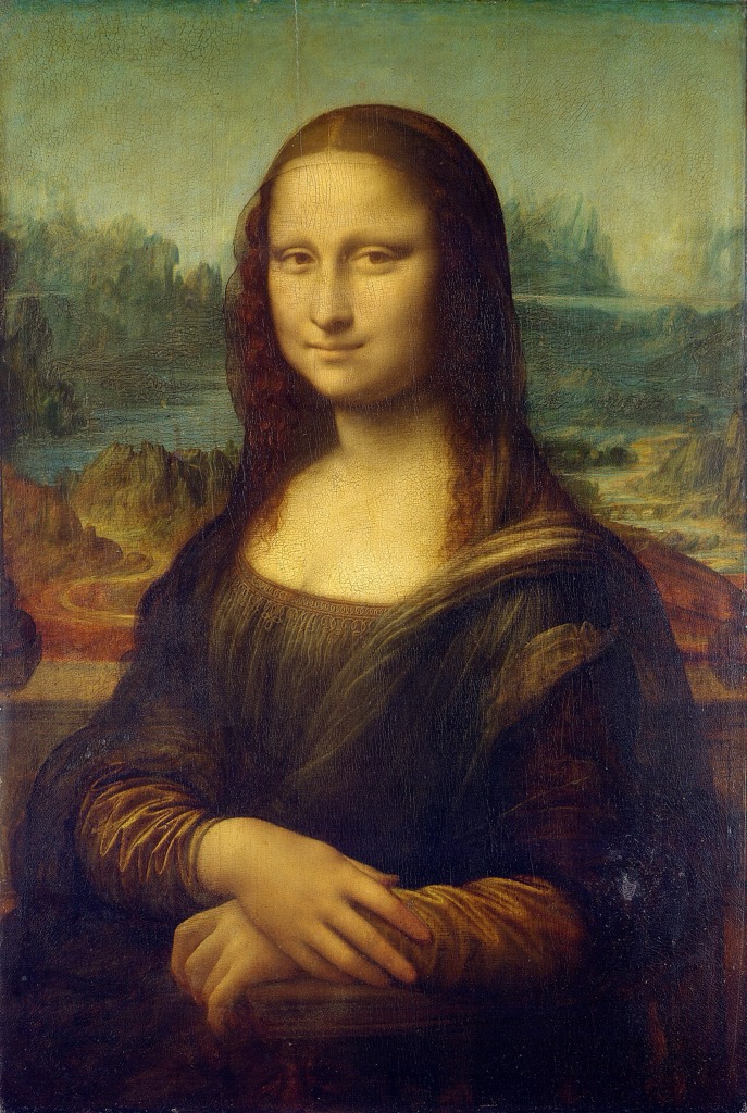 Leonardo da Vinci, Mona Lisa, um 1503–1506 — Louvre